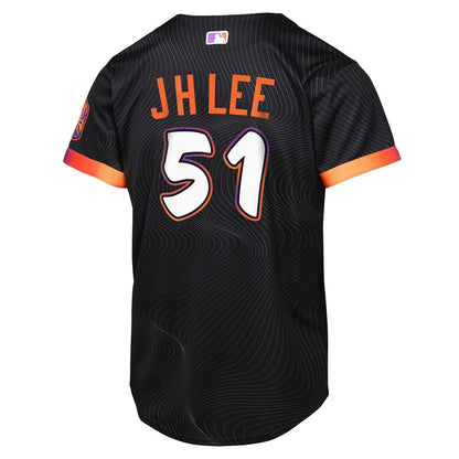 San Francisco Giants Jung Hoo Lee Nike Youth 2025 City Connect Limited Player Jersey - Anthracite MLB Team Jersey Baseball Fan Apparel