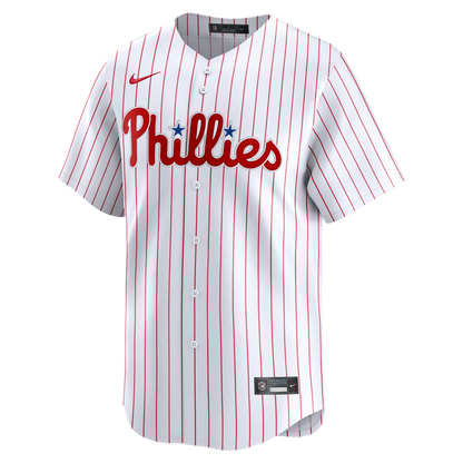 Philadelphia Phillies Nike Home Limited Jersey - White MLB Team Jersey Baseball Fan Apparel