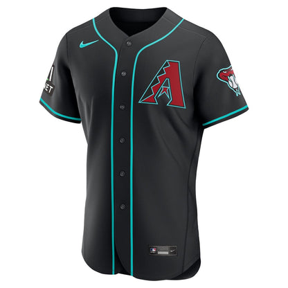 Arizona Diamondbacks Nike Alternate 2 Authentic Jersey - Crimson MLB Team Jersey Baseball Fan Apparel
