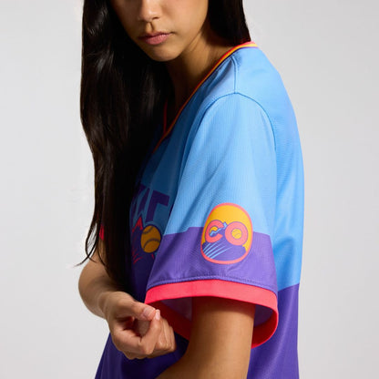 Colorado Rockies Nike Women's 2025 City Connect Limited Jersey - Purple/Light Blue MLB Team Jersey Baseball Fan Apparel