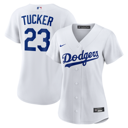 Los Angeles Dodgers Kyle Tucker Nike Women's Home Replica Jersey - White MLB Team Jersey Baseball Fan Apparel