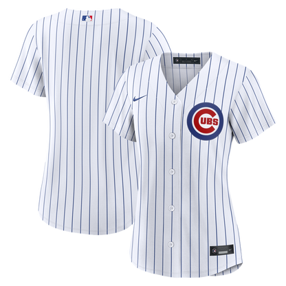 Chicago Cubs Nike Women's Home Replica Jersey - White MLB Team Jersey Baseball Fan Apparel