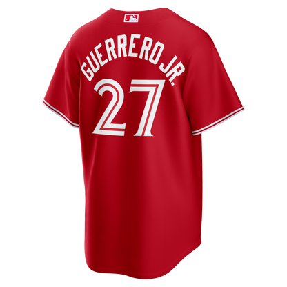Toronto Blue Jays Vladimir Guerrero Jr. Nike Canada Day Replica Jersey - Red MLB Team Jersey Baseball Fan Apparel
