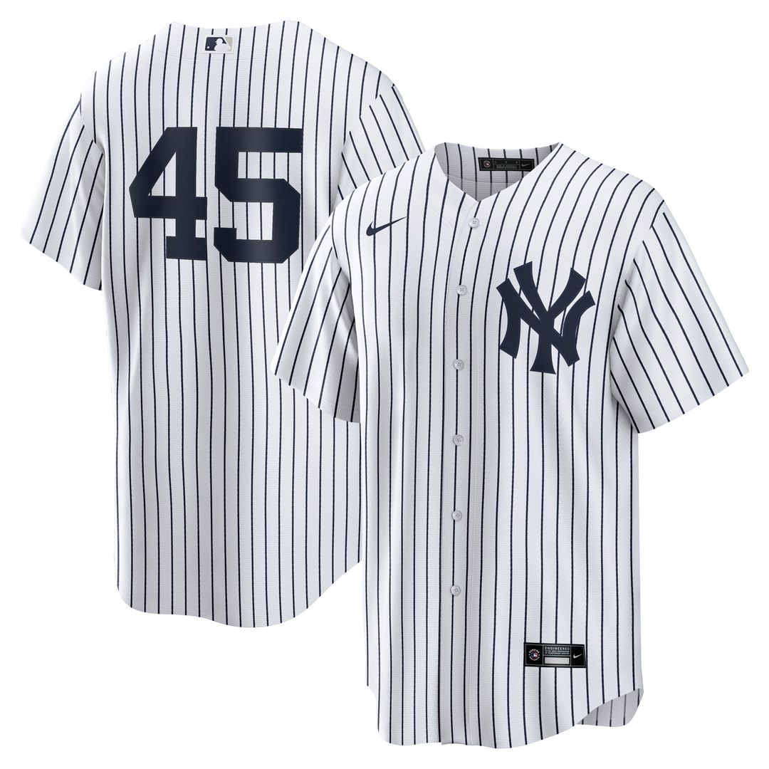 New York Yankees Gerrit Cole Nike Home Replica Player Jersey - White MLB Team Jersey Baseball Fan Apparel