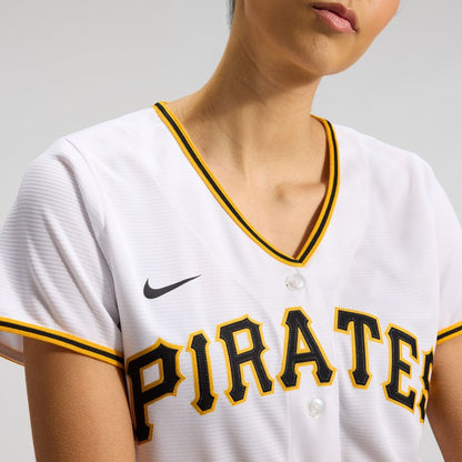 Pittsburgh Pirates Paul Skenes Nike Women's Home Replica Player Jersey - White MLB Team Jersey Baseball Fan Apparel