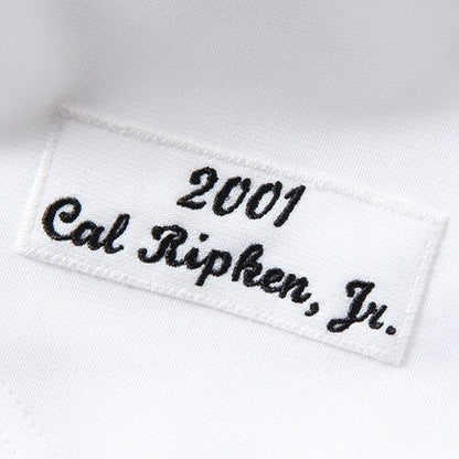 Baltimore Orioles Cal Ripken Mitchell & Ness Home Authentic Jersey - White MLB Team Jersey Baseball Fan Apparel