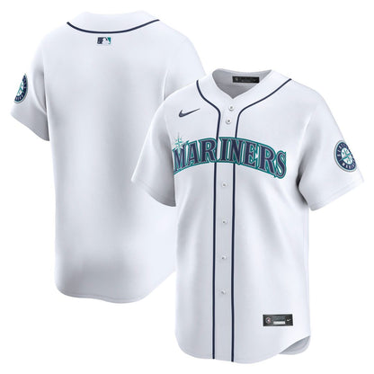 Seattle Mariners Nike Home Limited Jersey - White MLB Team Jersey Baseball Fan Apparel