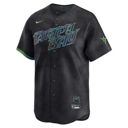 Tampa Bay Rays Nike City Connect Limited Jersey - Black MLB Team Jersey Baseball Fan Apparel