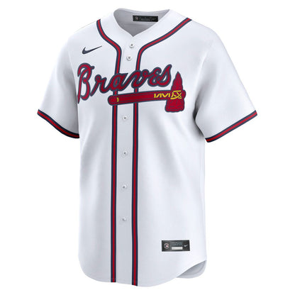 Atlanta Braves Austin Riley Nike Home Limited Player Jersey - White MLB Team Jersey Baseball Fan Apparel