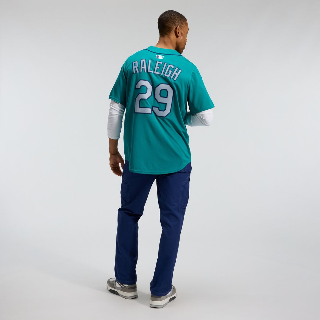 Seattle Mariners Cal Raleigh Nike Home Limited Player Jersey - White MLB Team Jersey Baseball Fan Apparel