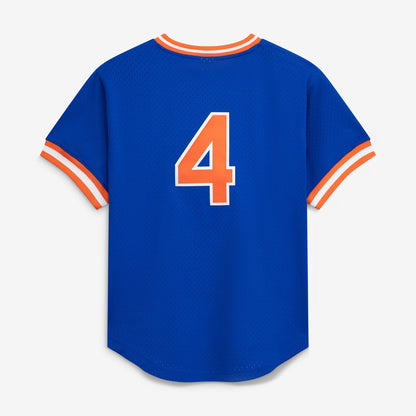 New York Mets Lenny Dykstra Mitchell & Ness Authentic Batting Practice Jersey - Royal MLB Team Jersey Baseball Fan Apparel