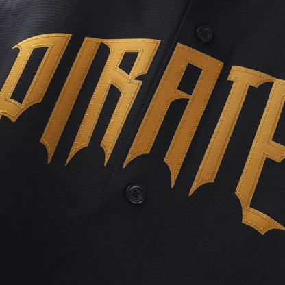 Pittsburgh Pirates Konnor Griffin Nike 2026 City Connect Stadium Jersey - Black MLB Team Jersey Baseball Fan Apparel