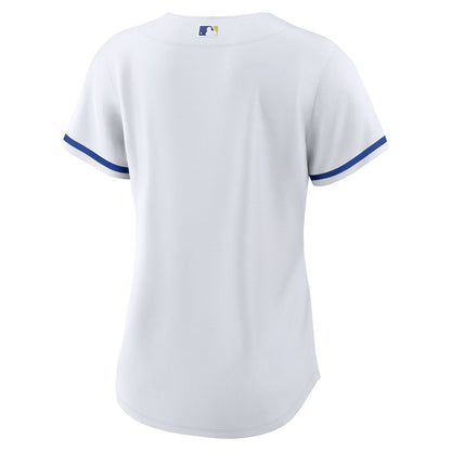 Kansas City Royals Nike Women's Home Replica Team Logo Jersey - White MLB Team Jersey Baseball Fan Apparel