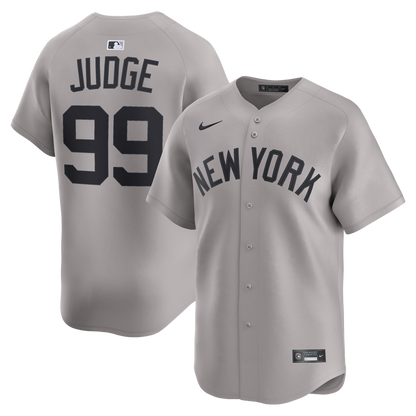 New York Yankees Aaron Judge Nike Road Limited Player Jersey - Gray MLB Team Jersey Baseball Fan Apparel