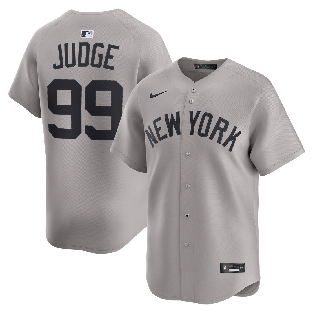 New York Yankees Aaron Judge Nike Home Limited Player Jersey - White MLB Team Jersey Baseball Fan Apparel