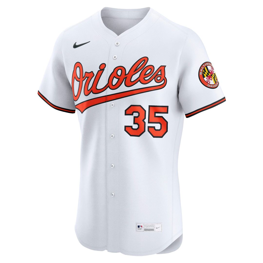 Baltimore Orioles Adley Rutschman Nike Alternate 2 Elite Jersey - Orange MLB Team Jersey Baseball Fan Apparel