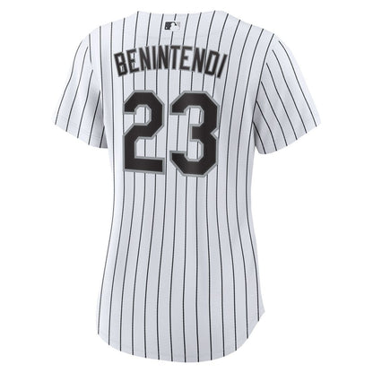 Chicago White Sox Andrew Benintendi Nike Women's Home Player Jersey - White/Black MLB Team Jersey Baseball Fan Apparel