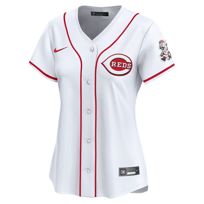 Cincinnati Reds Nike Women's Home Limited Jersey - White MLB Team Jersey Baseball Fan Apparel