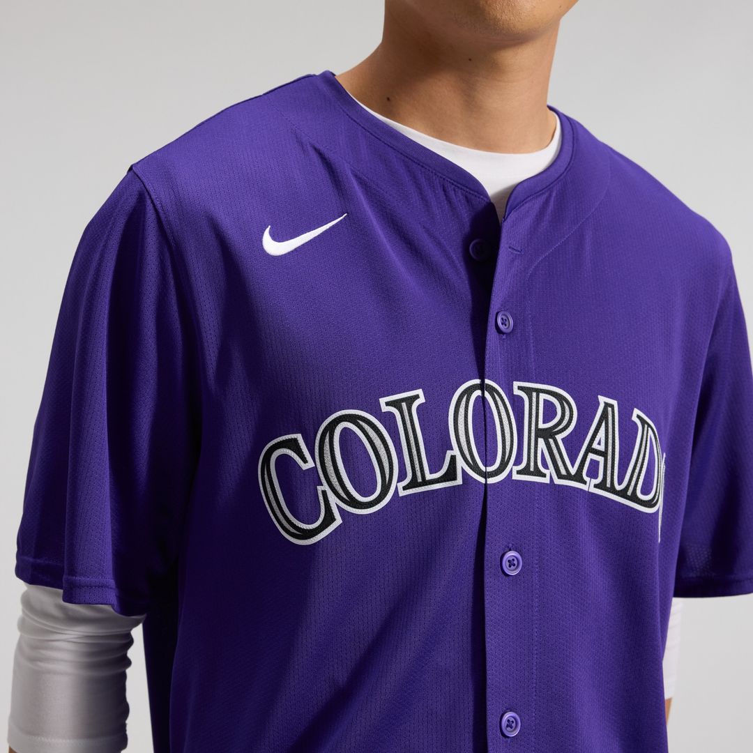 Colorado Rockies Nike Home Limited Jersey - White MLB Team Jersey Baseball Fan Apparel