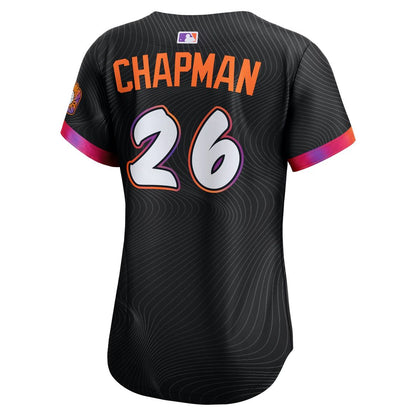 San Francisco Giants Matt Chapman Nike Women's 2025 City Connect Limited Jersey - Anthracite MLB Team Jersey Baseball Fan Apparel