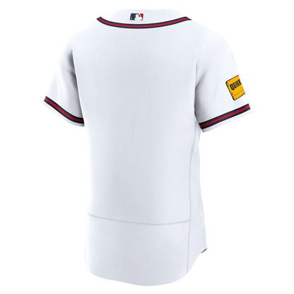Atlanta Braves Nike Home Authentic Jersey - White MLB Team Jersey Baseball Fan Apparel