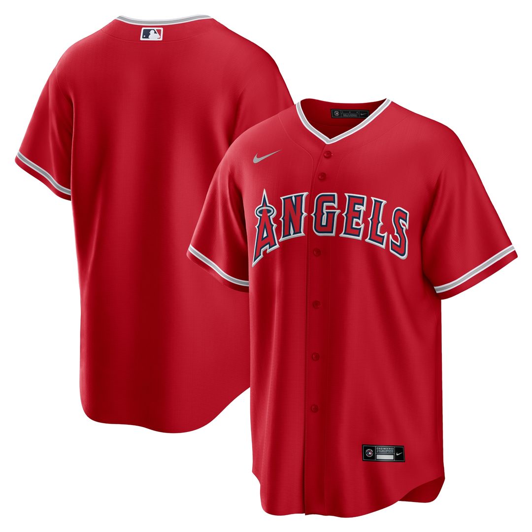 Los Angeles Angels Nike Home Replica Team Jersey - White MLB Team Jersey Baseball Fan Apparel
