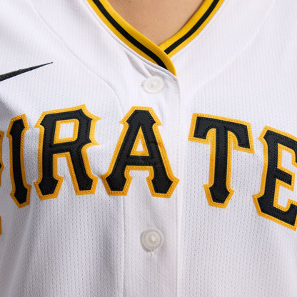 Pittsburgh Pirates Nike Women's Home Limited Jersey - White MLB Team Jersey Baseball Fan Apparel
