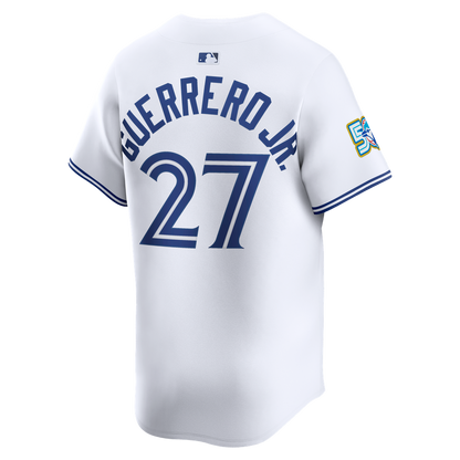 Toronto Blue Jays Vladimir Guerrero Jr. Nike Home Limited Jersey - White MLB Team Jersey Baseball Fan Apparel