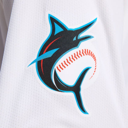 Miami Marlins Nike Home Limited Jersey - White MLB Team Jersey Baseball Fan Apparel