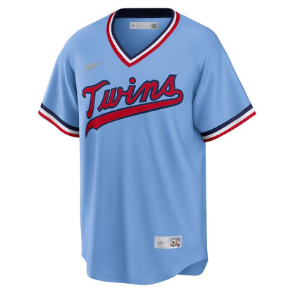 Minnesota Twins Nike Road Cooperstown Team Jersey - Light Blue MLB Team Jersey Baseball Fan Apparel