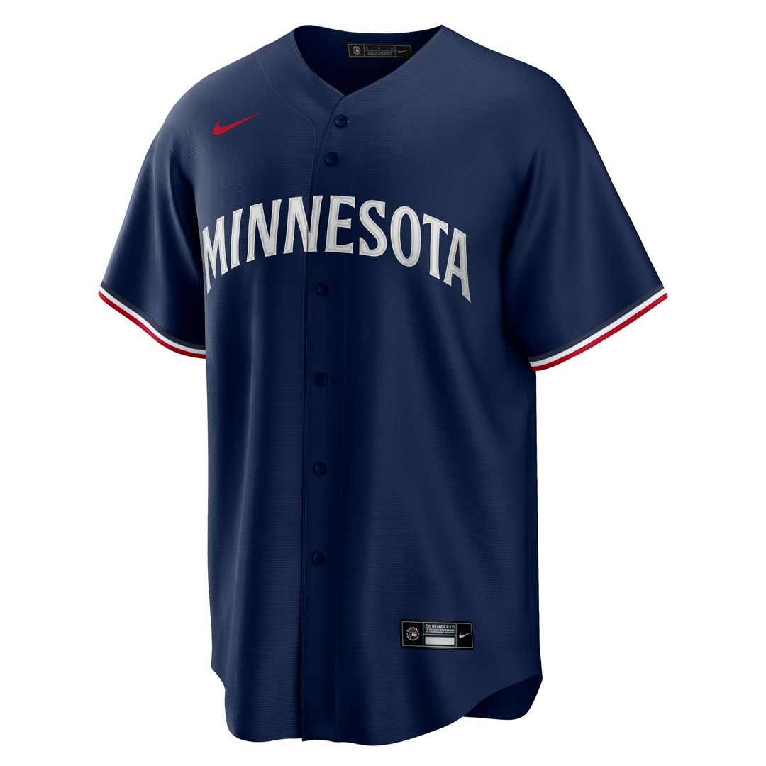 Minnesota Twins Nike Home Replica Team Jersey - White MLB Team Jersey Baseball Fan Apparel