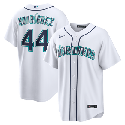 Seattle Mariners Julio Rodríguez Nike Home Replica Jersey - White MLB Team Jersey Baseball Fan Apparel