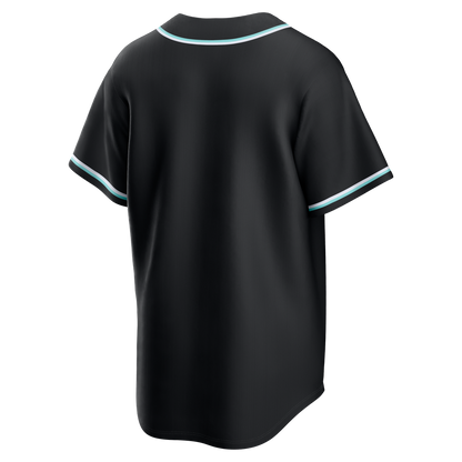 Arizona Diamondbacks Nike Fashion Replica Black Out Jersey MLB Team Jersey Baseball Fan Apparel