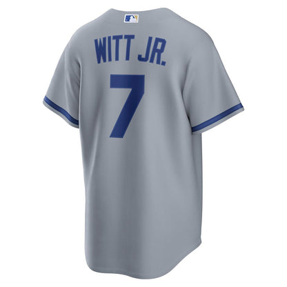 Kansas City Royals Bobby Witt Jr. Nike Alternate Replica Jersey - Royal MLB Team Jersey Baseball Fan Apparel