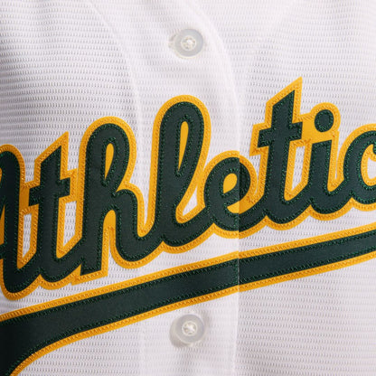 Athletics Nike Women's Home Replica Team Jersey - White MLB Team Jersey Baseball Fan Apparel