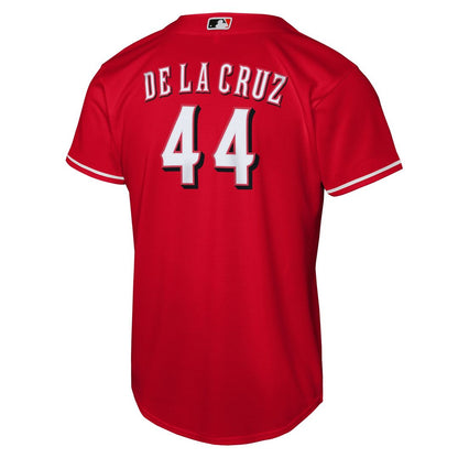 Cincinnati Reds Elly De La Cruz Nike Youth Alternate Replica Jersey - Red MLB Team Jersey Baseball Fan Apparel