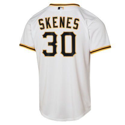 Pittsburgh Pirates Paul Skenes Nike Youth Home Replica Player Jersey - White MLB Team Jersey Baseball Fan Apparel