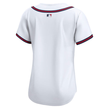 Atlanta Braves Nike Women's Home Limited Jersey - White MLB Team Jersey Baseball Fan Apparel