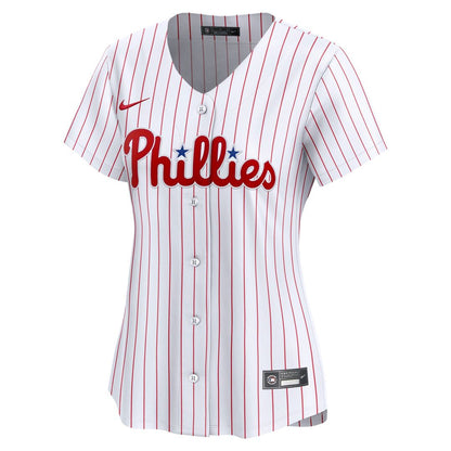 Philadelphia Phillies Nike Women's Home Limited Custom Jersey - White MLB Team Jersey Baseball Fan Apparel