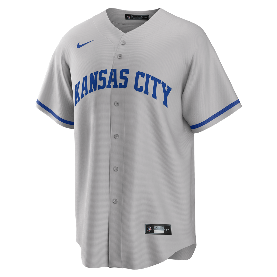 Kansas City Royals Bobby Witt Jr. Nike Alternate 2 Replica Jersey - Rush Blue MLB Team Jersey Baseball Fan Apparel