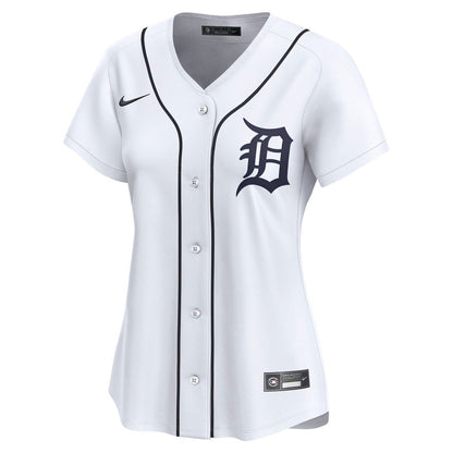 Detroit Tigers Tarik Skubal Nike Women's Limited Player Jersey - White MLB Team Jersey Baseball Fan Apparel