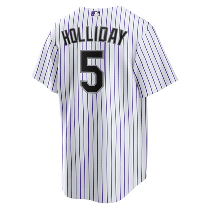 Colorado Rockies Matt Holliday Nike Home Retired Player Replica Jersey - White MLB Team Jersey Baseball Fan Apparel