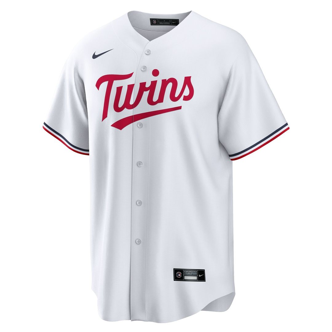 Minnesota Twins Royce Lewis Nike Replica Player Jersey - White MLB Team Jersey Baseball Fan Apparel