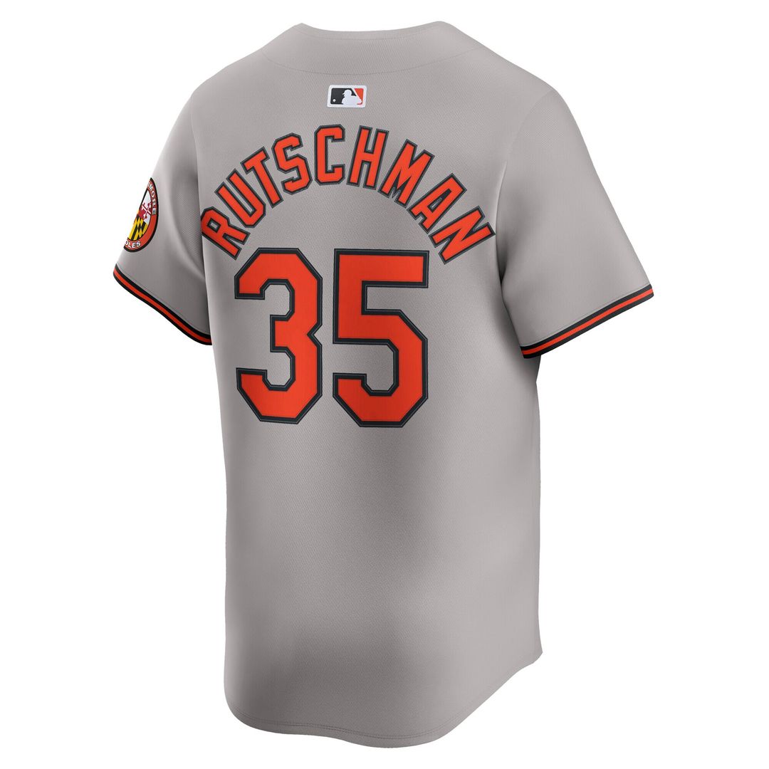 Baltimore Orioles Adley Rutschman Nike 2nd Alternate Limited Player Jersey - Orange MLB Team Jersey Baseball Fan Apparel
