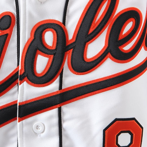 Baltimore Orioles Cal Ripken Mitchell & Ness Home Authentic Jersey - White MLB Team Jersey Baseball Fan Apparel