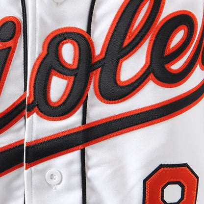 Baltimore Orioles Cal Ripken Mitchell & Ness Home Authentic Jersey - White MLB Team Jersey Baseball Fan Apparel