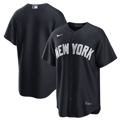 New York Yankees Nike Alternate Replica Jersey - Navy MLB Team Jersey Baseball Fan Apparel