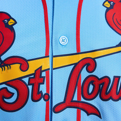 St. Louis Cardinals Lars Nootbaar Nike Alternate Limited Jersey - Light Blue MLB Team Jersey Baseball Fan Apparel