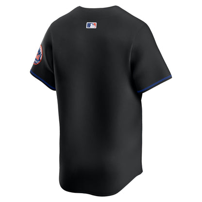 New York Mets Nike Alternate Limited Jersey - Black MLB Team Jersey Baseball Fan Apparel
