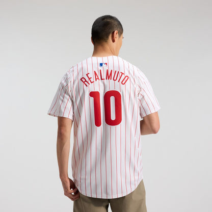Philadelphia Phillies J.T. Realmuto Nike Home Limited Player Jersey - White MLB Team Jersey Baseball Fan Apparel